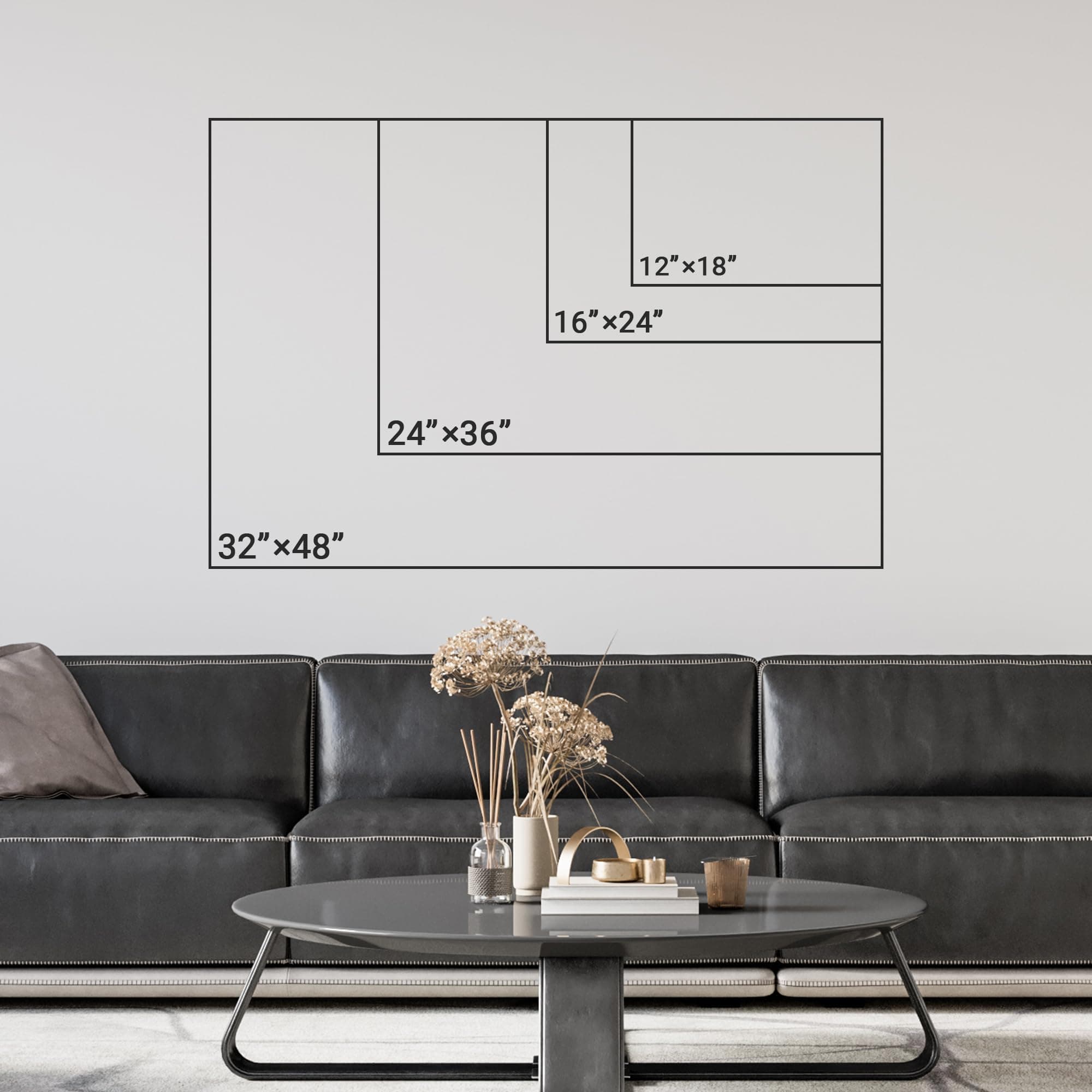 wall26 Canvas Print Wall Art Coastal Boardwalk Path Ocean View Photography Realism Bohemian Scenic Relax/Calm Cool for Living Room, Bedroom, Office - 32"x48"