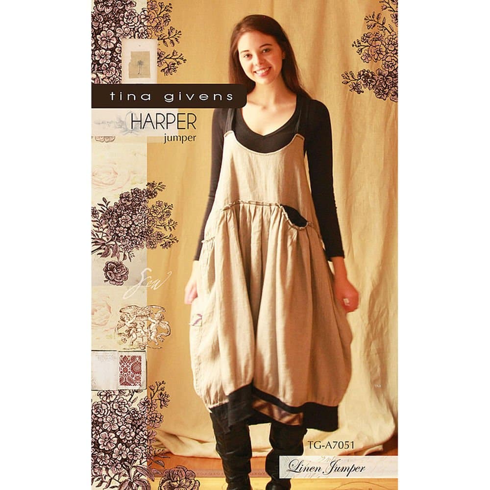 TINA GIVENS "HARPER JUMPER" Sewing Pattern