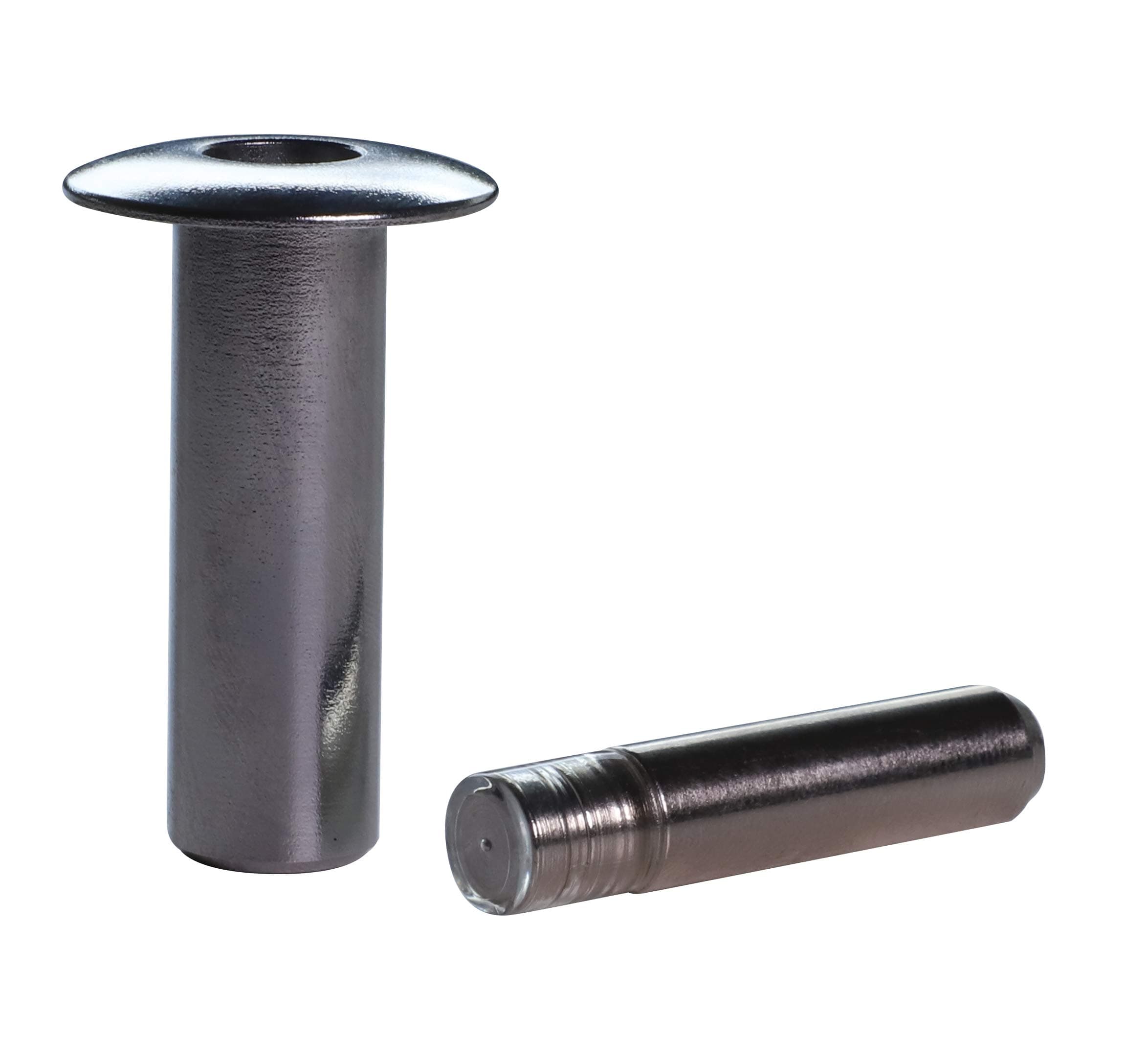 FANTOMFDS Stop Made with Nickel Plated Pin Suitable for Single and Double Leaf Doors (Chrome)