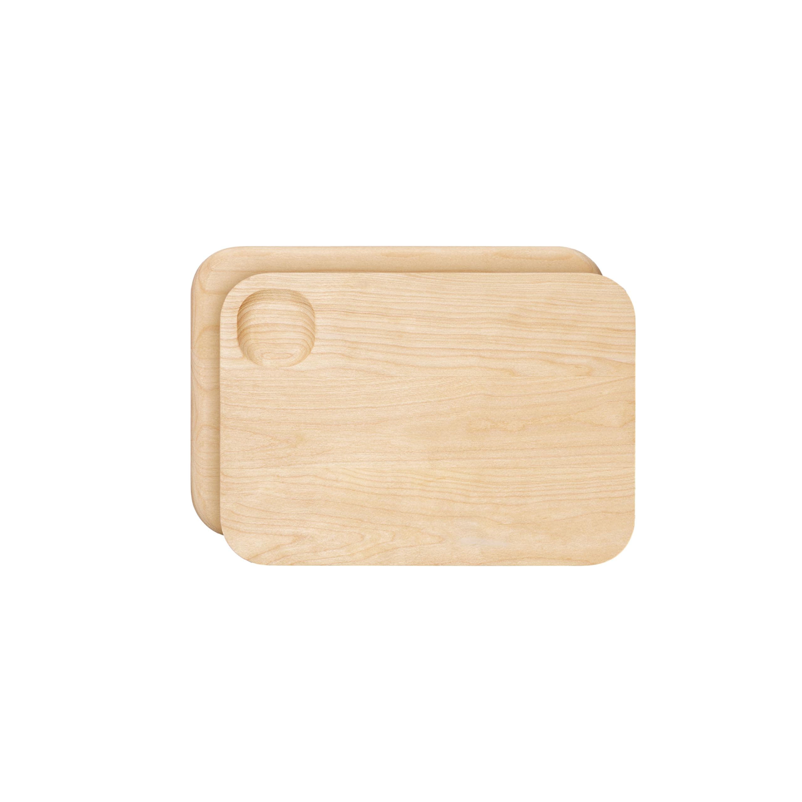 Caraway Cutting Board - Small (10 x 7”) - Double Sided Wood Cutting Board - Made From FSC-Certified Birch Wood - Food-Safe Mineral Oil & Wax Finish