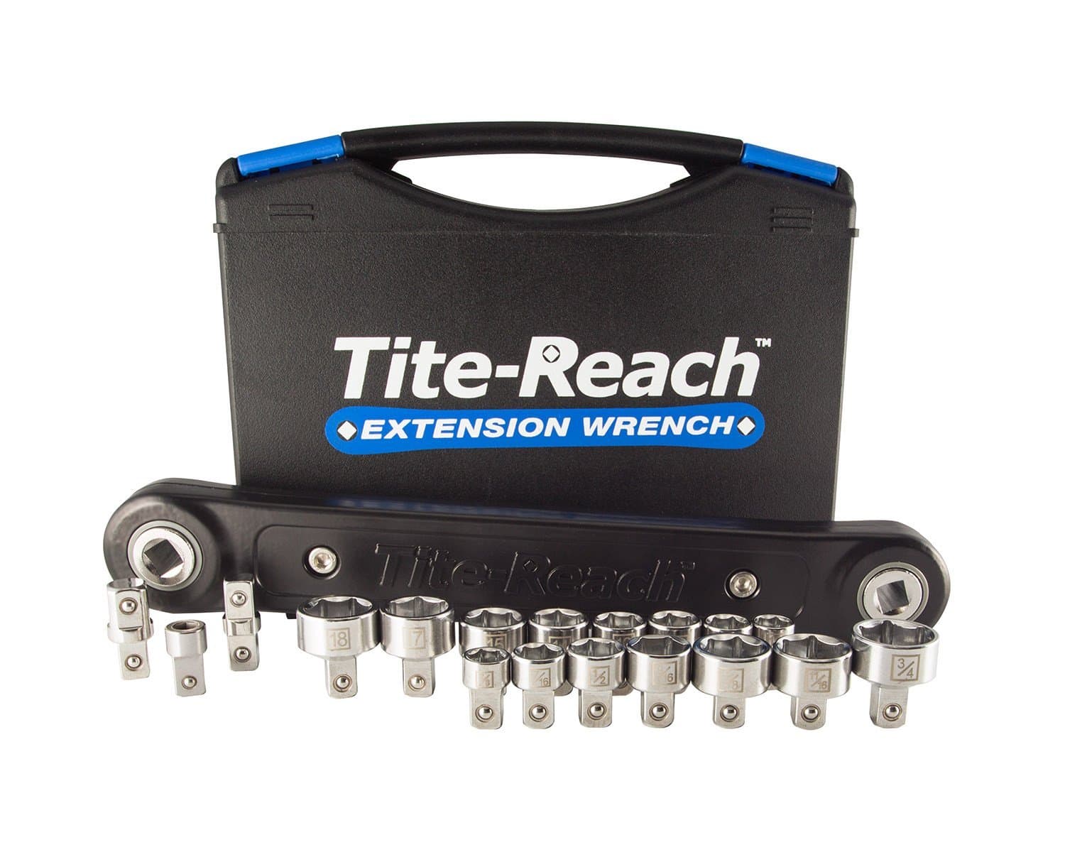 TITE-REACH3/8" Professional Extension Wrench and Low Profile Socket Kit