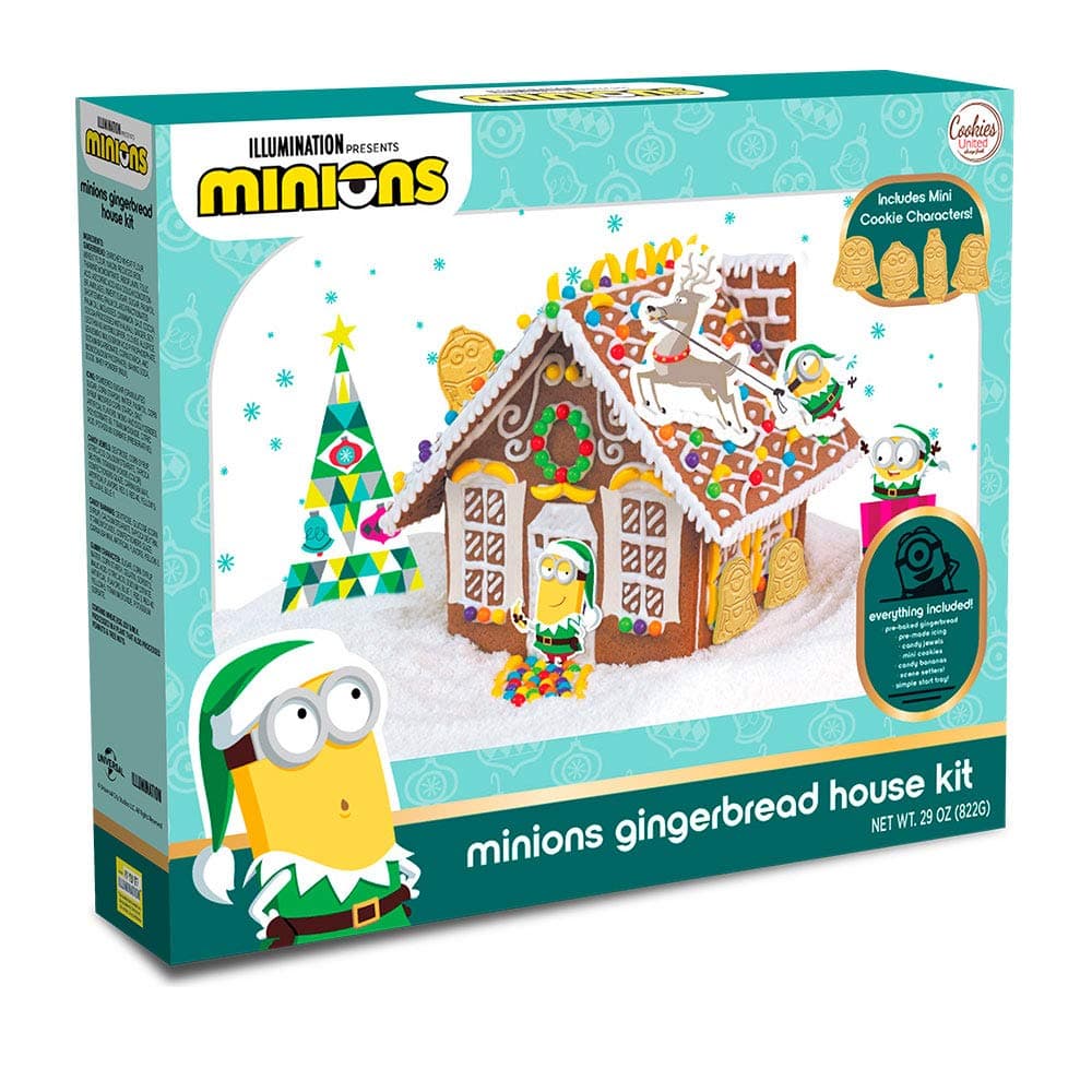 Despicable Me Minions Gingerbread House Kit Pre-baked
