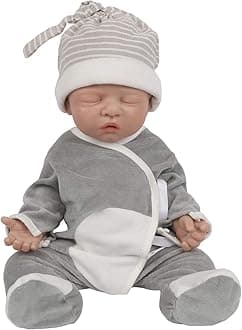 12 inch Platinum Silicone Baby Dolls Full Body Silicone Dolls Adorable Silicone Baby Doll for Child Birthday Gift - Boy
