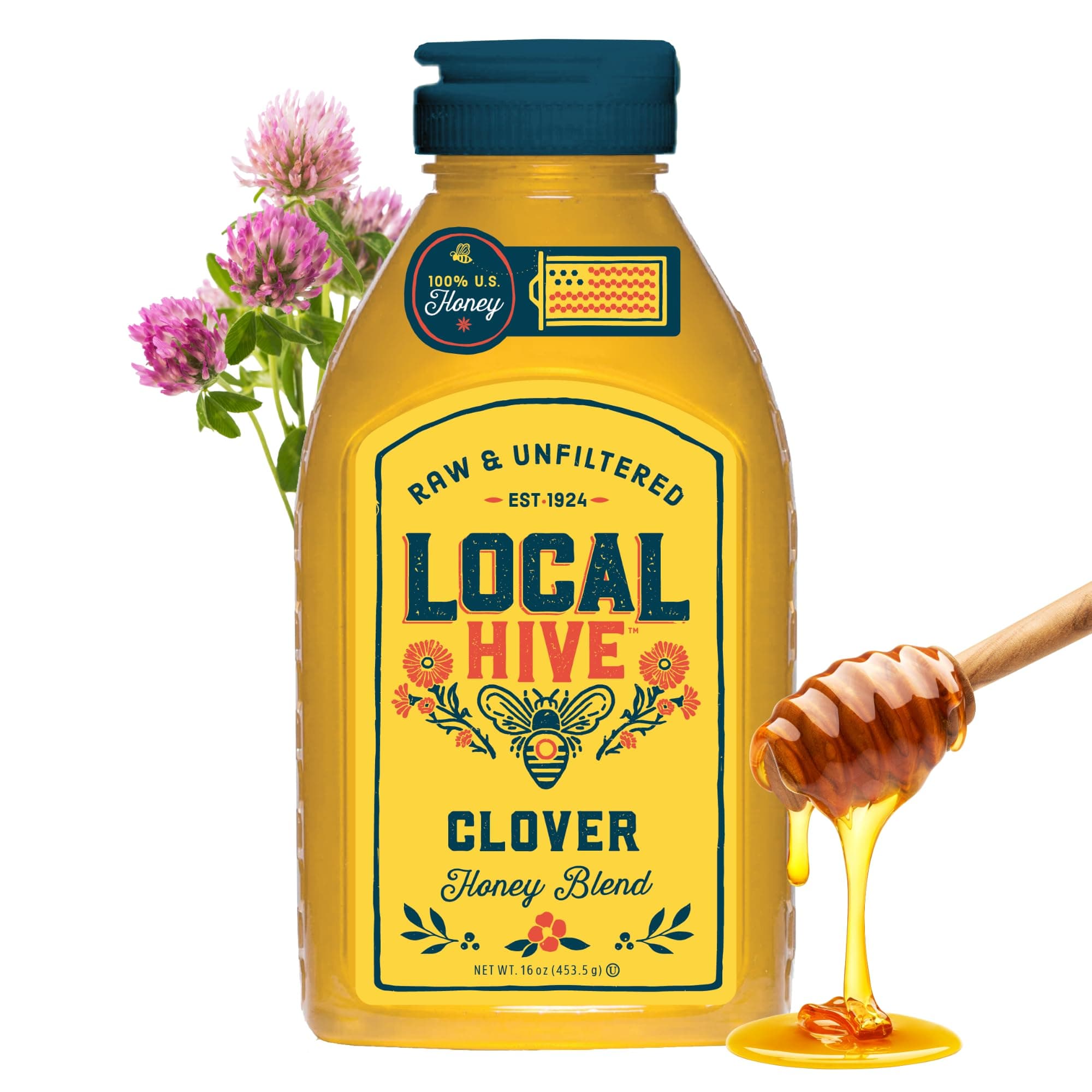 Local Hive Clover Honey Blend 16oz