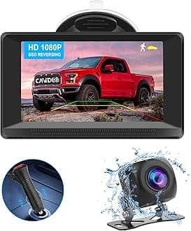 Vehicle Wired Backup Camera with 4.3" Monitor Full Color Night Vision Motion Detection 170° Wide View License Plate Reverse Backup Camera Reduce Blind Spots for Small Car SUV Pickup Cybertruck