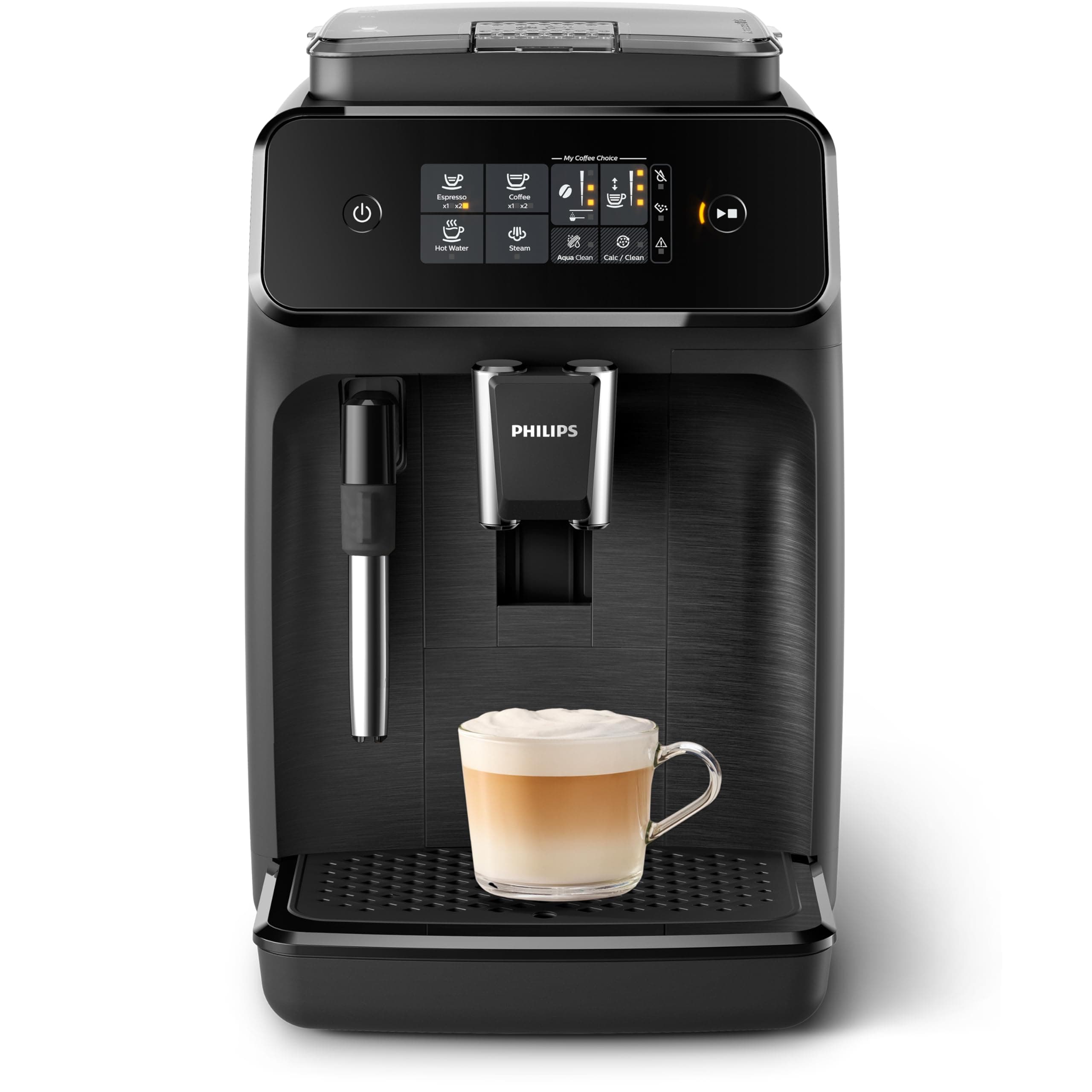 Philips 1200-Series Fully Automatic Espresso Machine w/Milk Frother (EP1220/04)