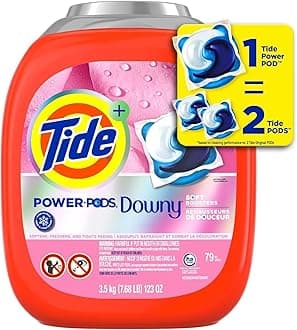 Power BIG-SIZE PODS With Downy, Liquid Laundry Detergent Pacs, April Fresh (3.5Kg 79 Pacs)
