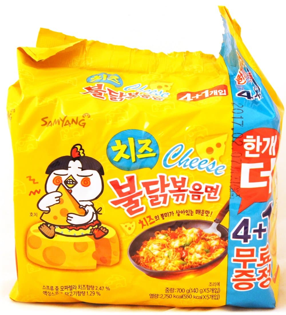Hot Chicken Ramen Cheese flavor (stir noodle)