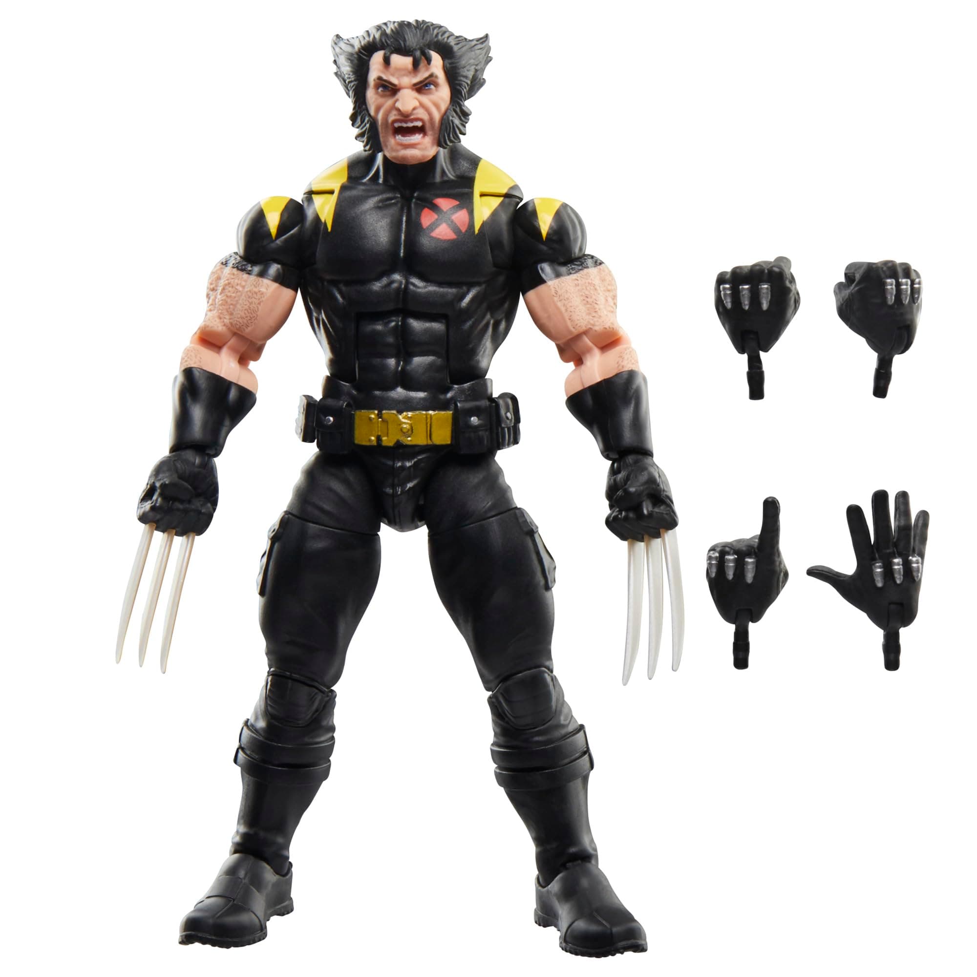 Marvel Legends Series Wolverine Comics Action Figure, Black