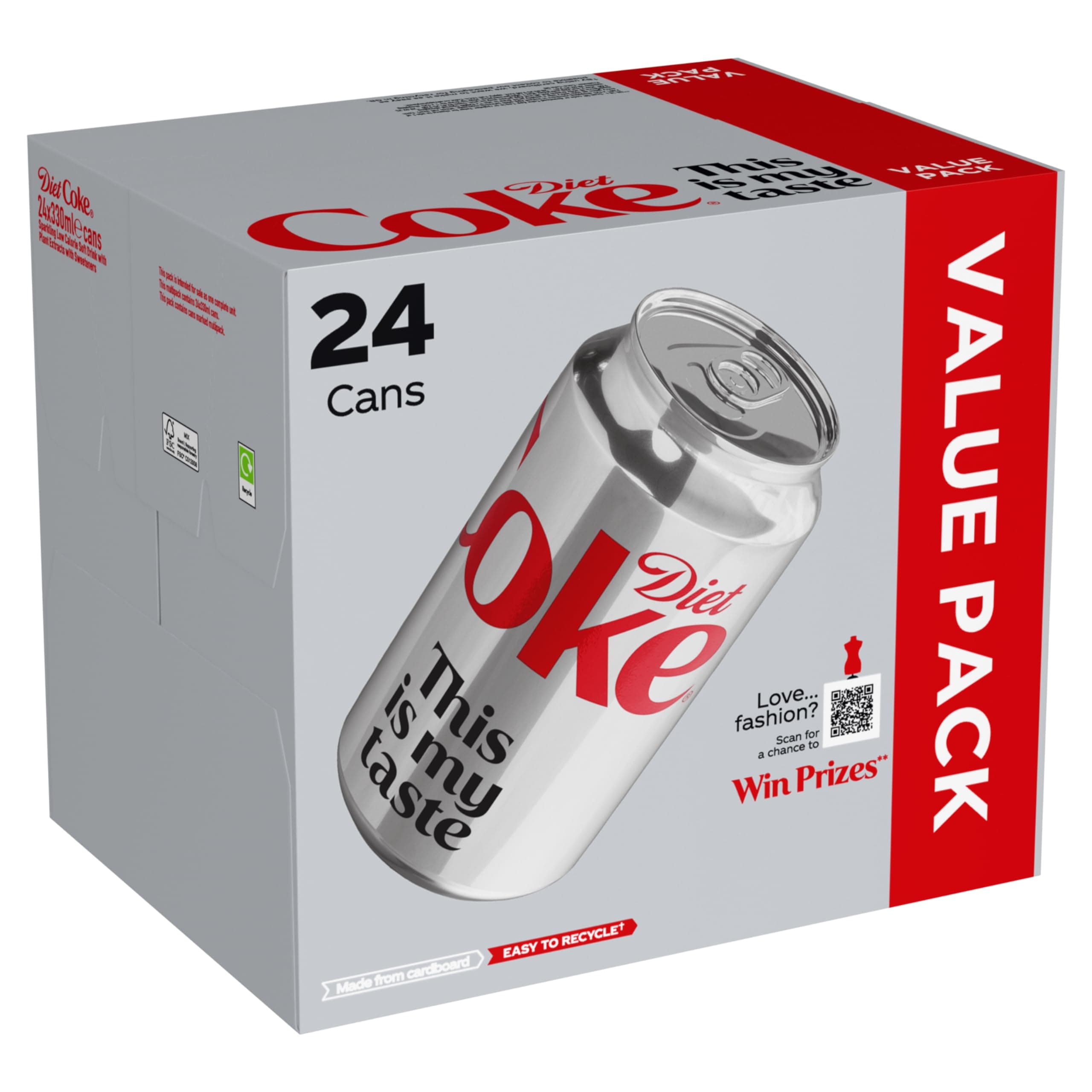 Can Cola, Box 330 ml (Pack of 24)