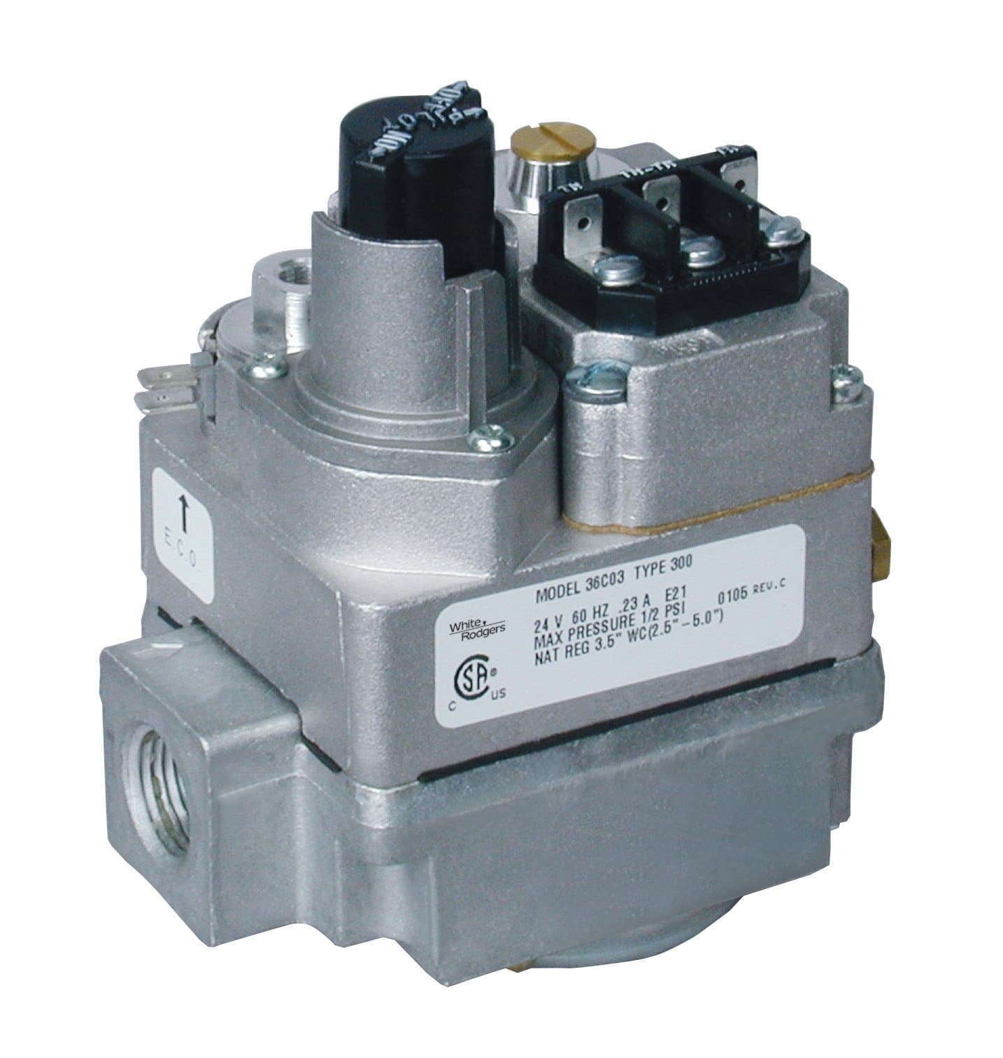 White Rodgers 36C03-300 Gas Valve with LP Conversion Kit