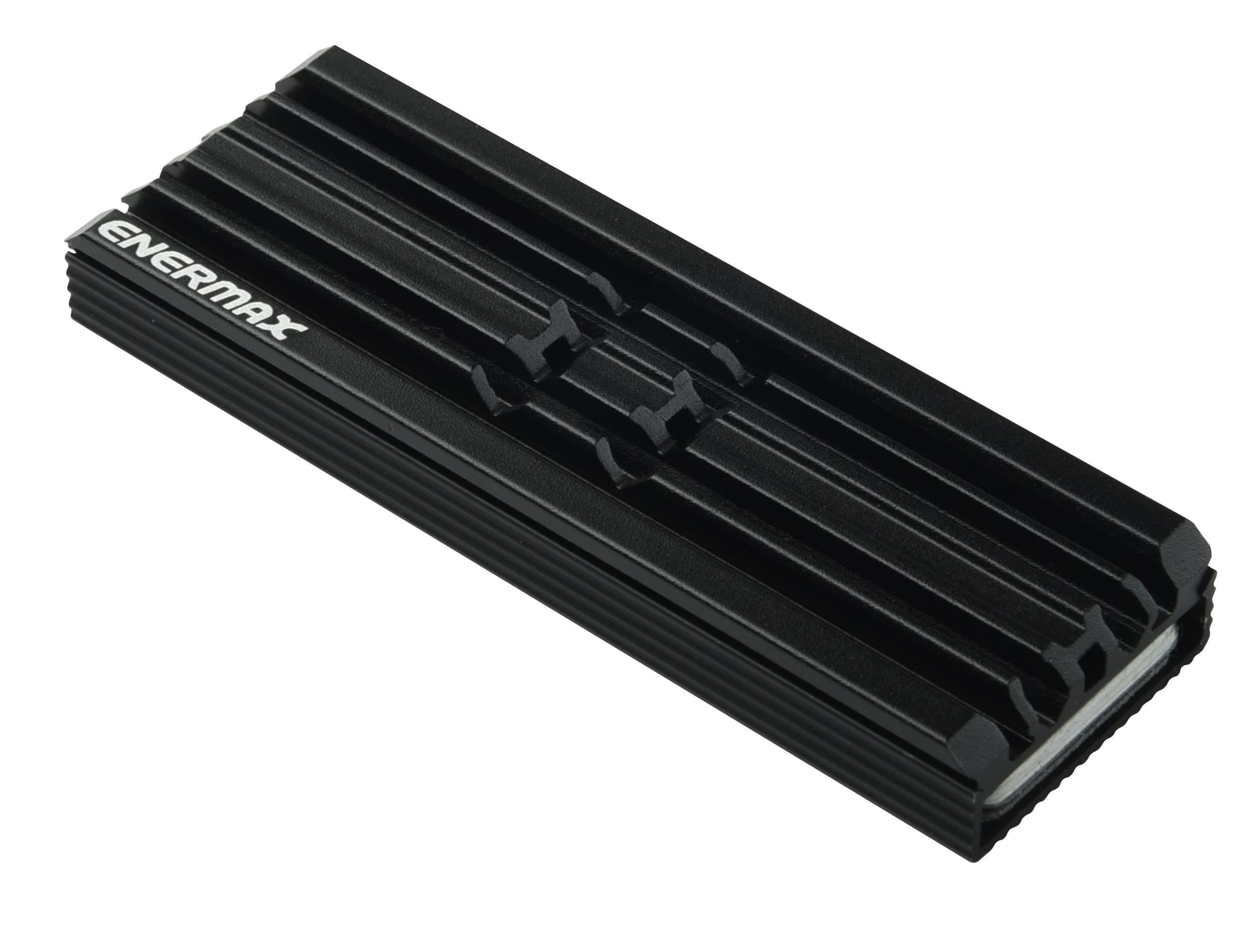ENERMAX Thermal Sink for SSD M.2 2280 Single and Double Sided Aluminium Compatible PS5 Black