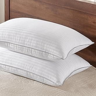 Basic Beyond Standard Pillows Set of 2 - Soft 20 x 26 Inches Down Alternative Pillows Standard Size Set of 2 for Back, Stomach or Side Sleepers