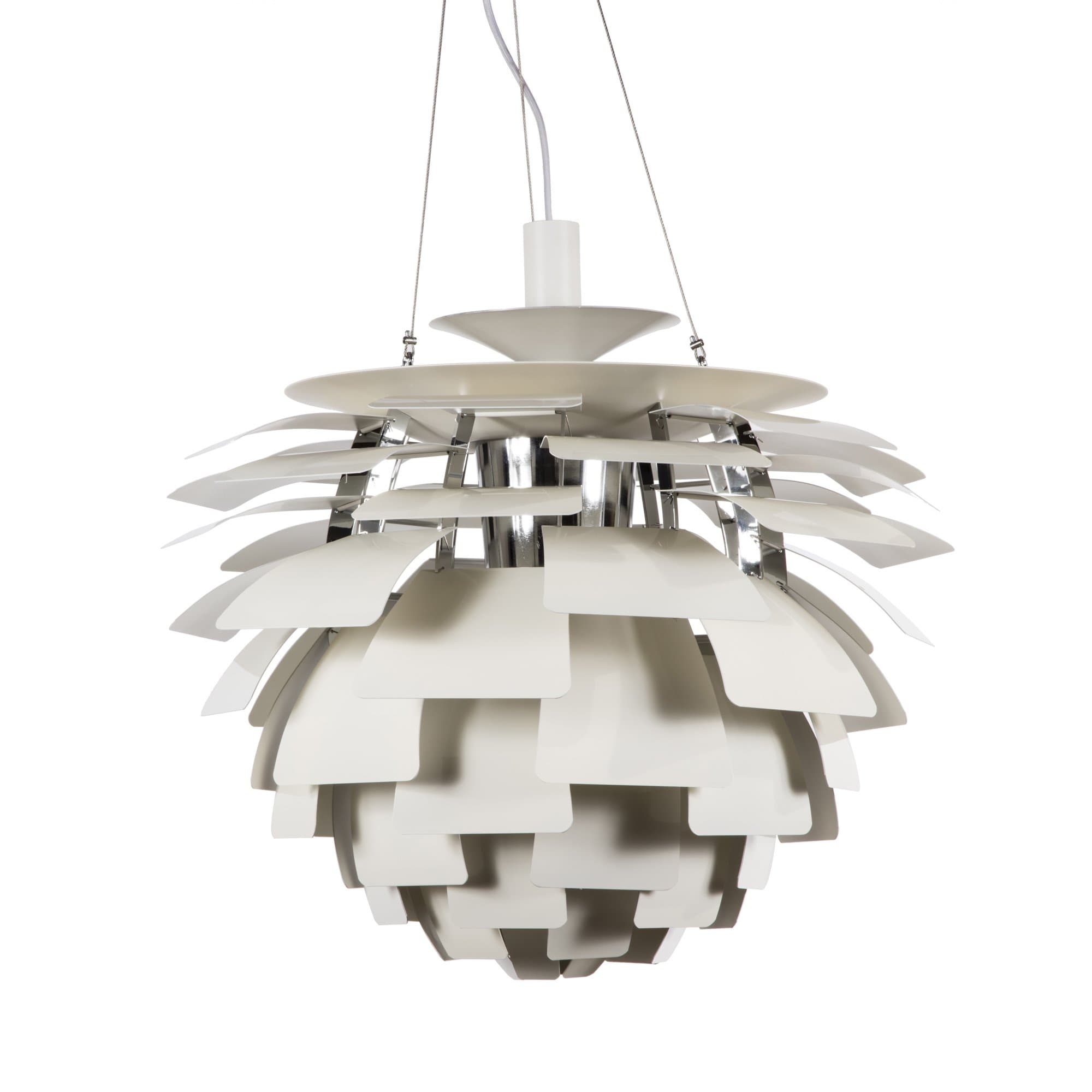 The PH Artichoke Pendant - White