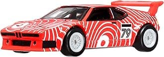 Premium BMW M1 PROCAR, Car Culture Circuit Legends Vehicles for Kids 3 Years Old & Up and Adult fans and Collectors, Premium Collection of Car Culture 1:64 Scale Vehicles, HKC79