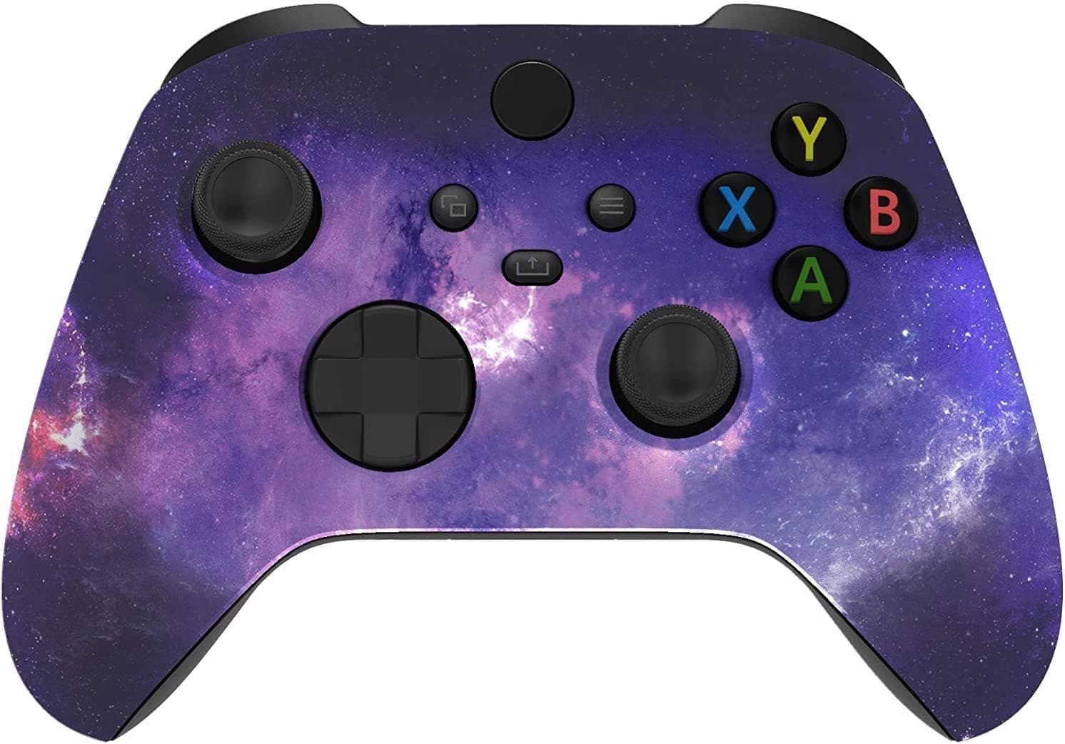 Xbox Custom Modded Rapid Fire Controller -Soft Shell for Comfort Grip X - Includes Largest Variety of Modes Space (Galaxy)