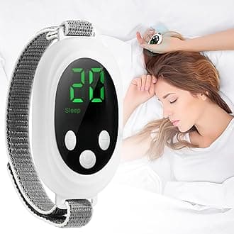 Sleep Aid Device, BOYUNSHI Calm Palm Device with Velcro Adjustable Strap, Portable USB Charging Microcurrent Holding Sleep Instrument for Adults Relieve Anxiety and Stress(Patent)