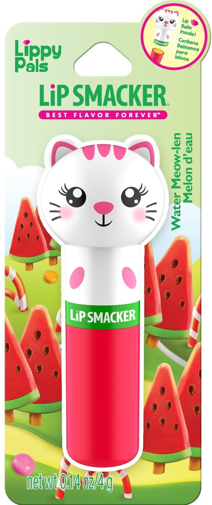 Lip Balm, Kitten Water-Meow-Lon, 0.14 Ounce (80844)