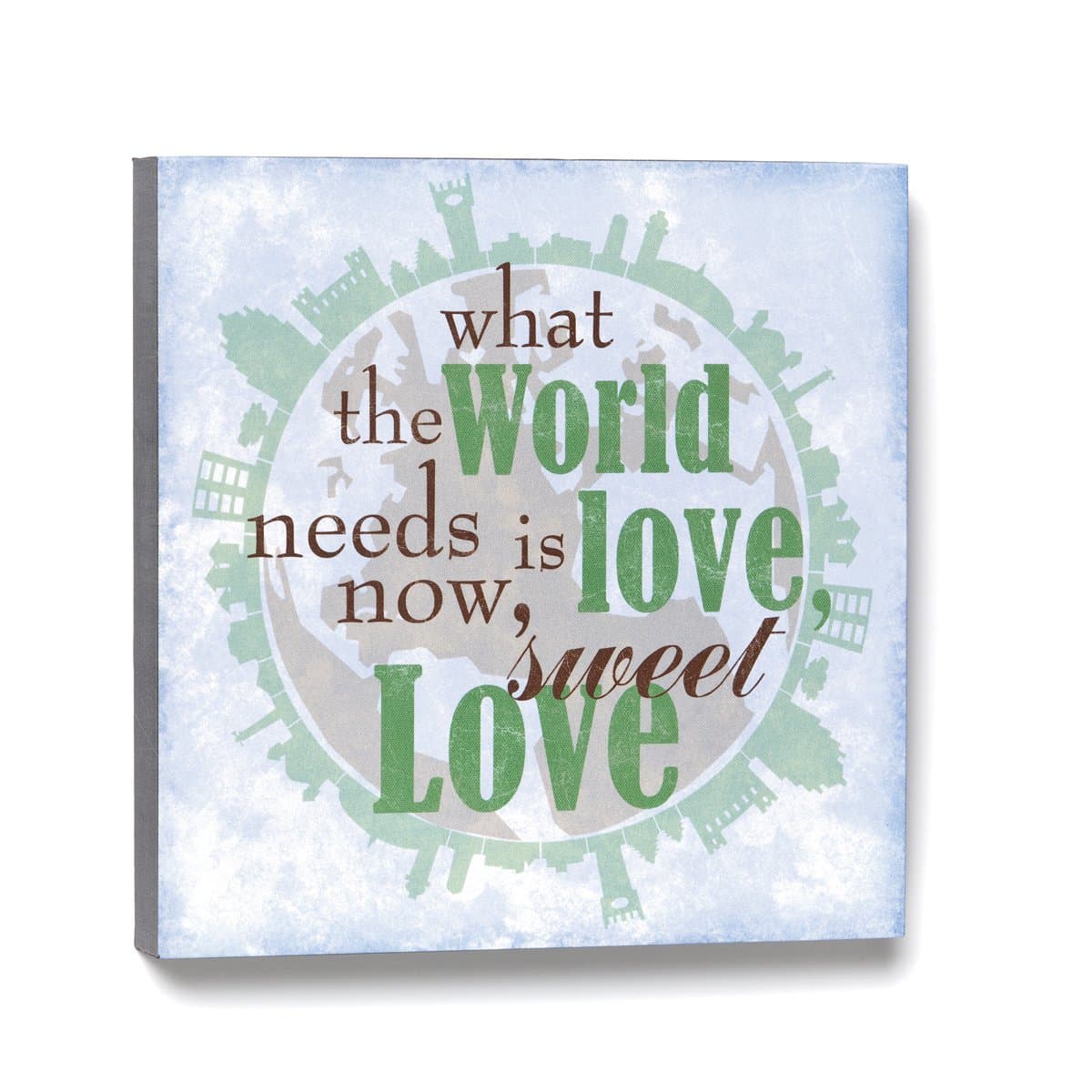 Lyricology What The World Needs Now Wall Art