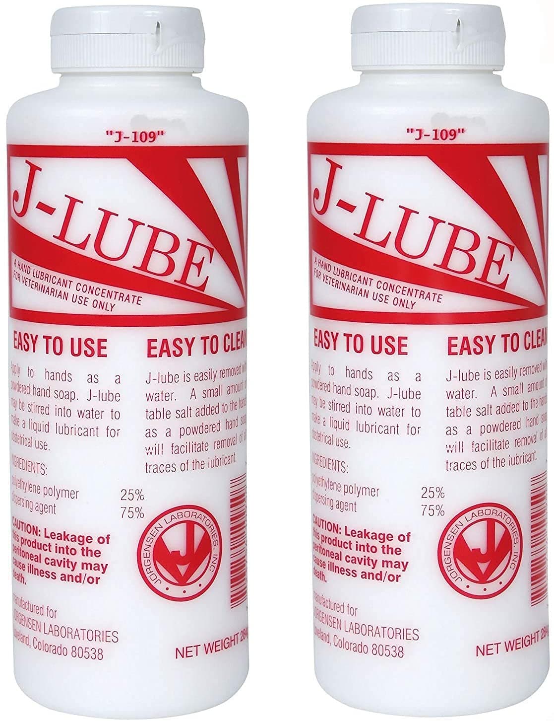 J-Lube 2 Bottles REAL Powder Lubricant