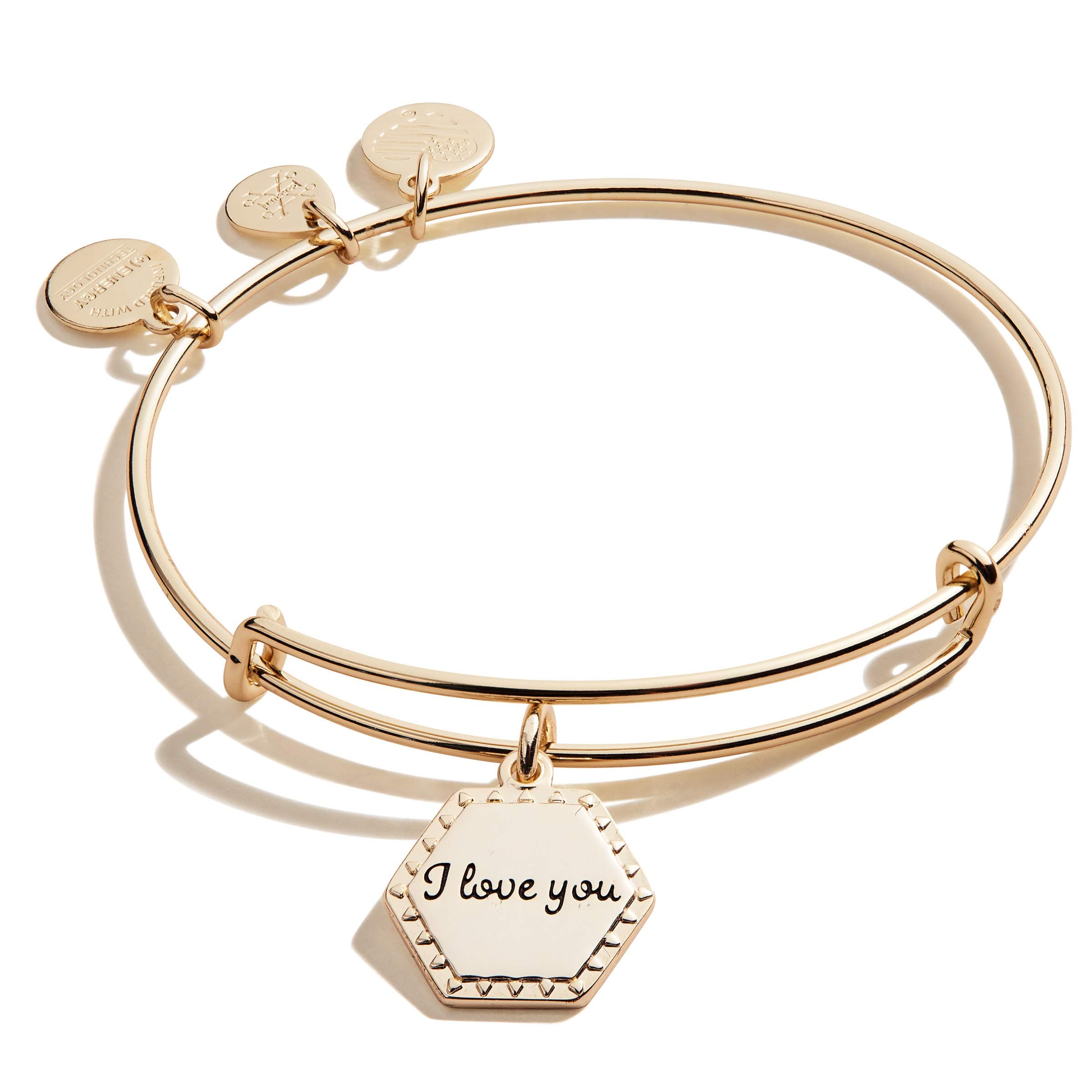Alex and Ani I Love You' Charm Bangle