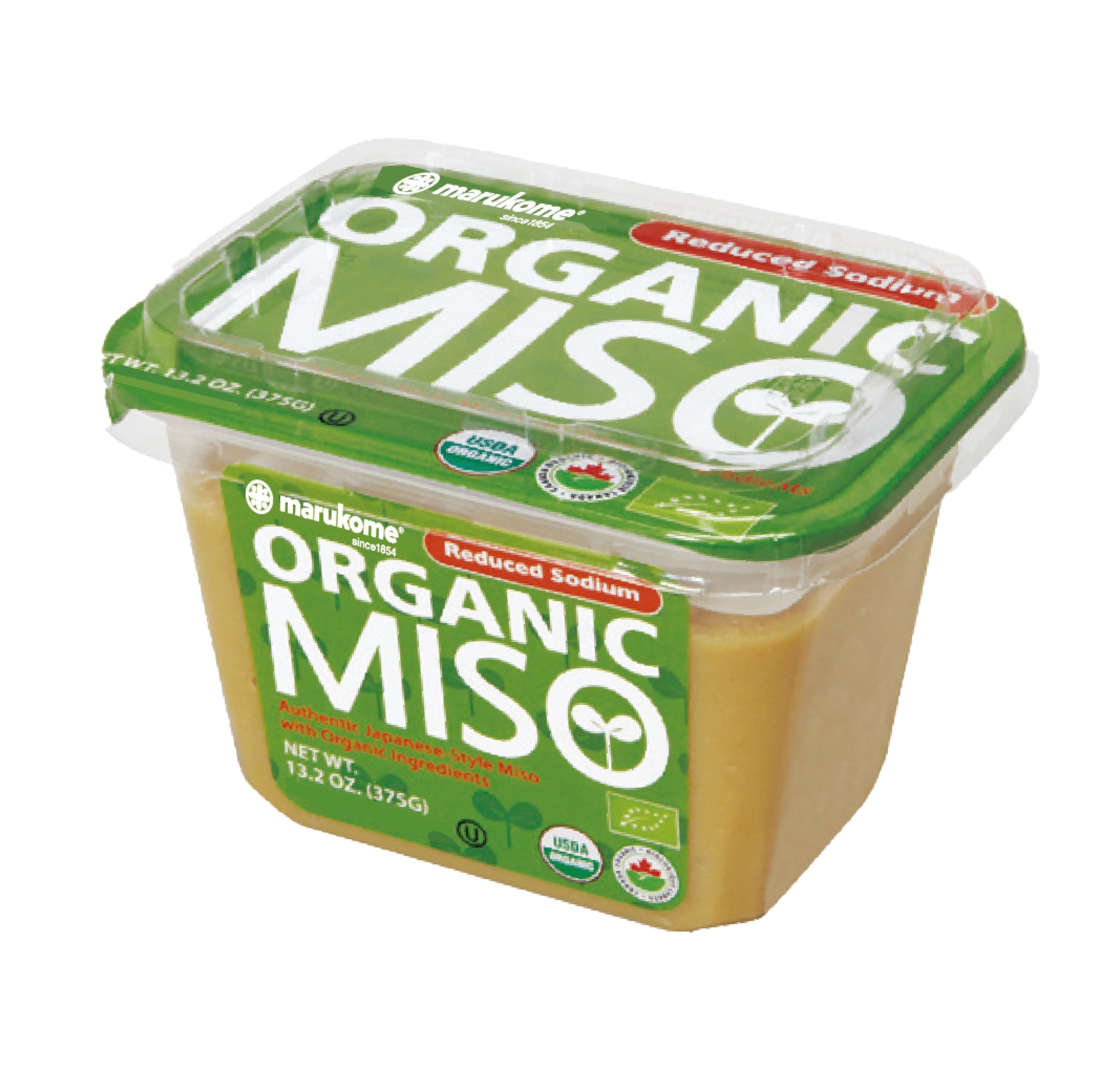 Marukome Organic Broth, Reduced Sodium Miso, 390ml