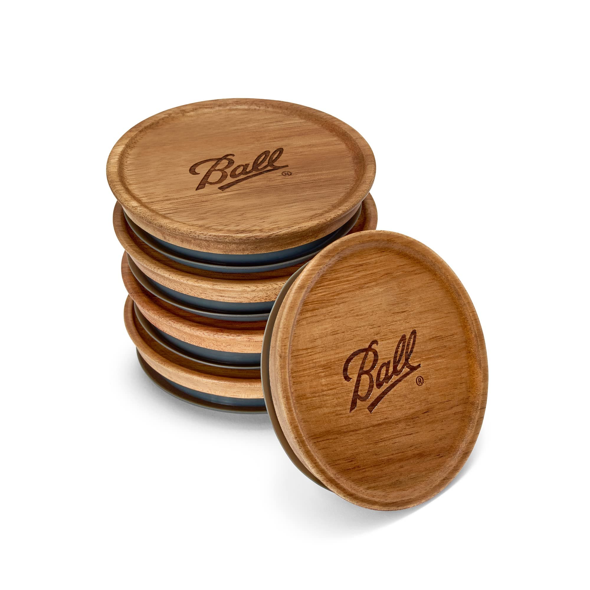 Ball® Jar Lids, 5 Pack Ball Jar Wooden Storage Lids