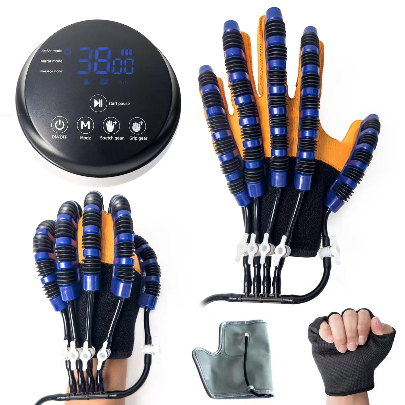 Rehabilitation robot gloves, stroke rehabilitation equipment with USB charging function, hand grinder for treatment…
