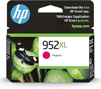 HP 952XL Magenta High-Yield Ink Cartridge | Works OfficeJet 8702, OfficeJet Pro 7720, 7740, 8210, 8710, 8720, 8730, 8740 Series | Eligible for Instant Ink | L0S64AN