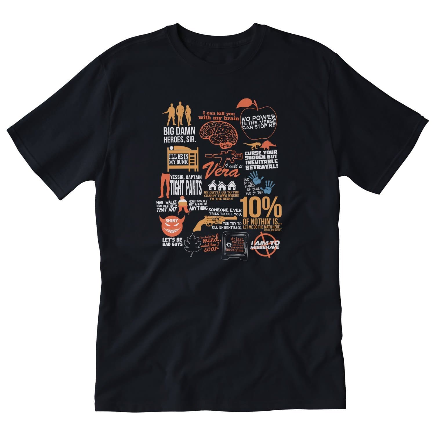 Tshirt Laundry Firefly Quotes Adult Tshirt