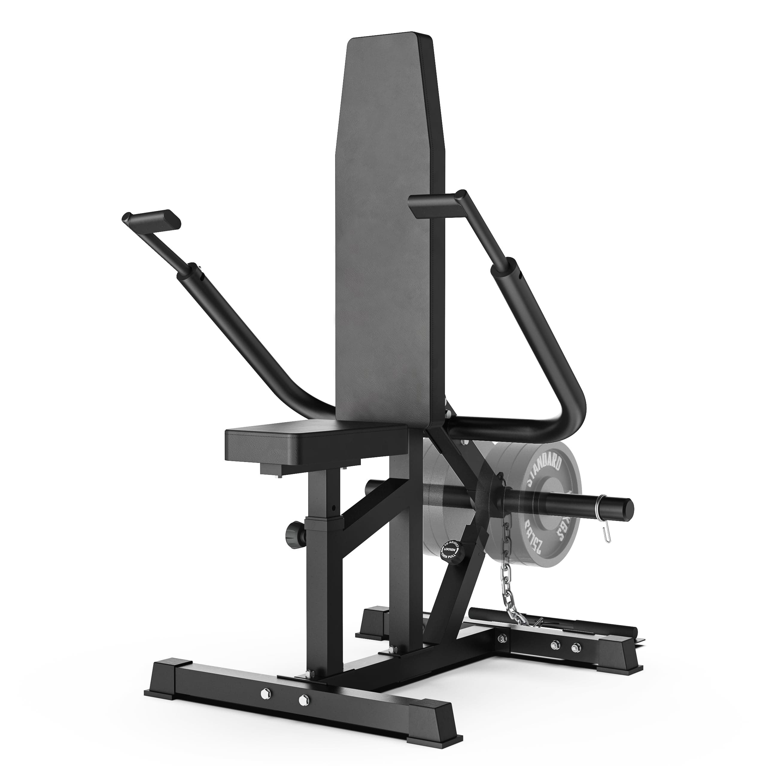 Synergee Seated Dip Machine – Heavy-Duty Tricep Workout Station with Adjustable Seat & Ergonomic Handles for Targeted Arm Training