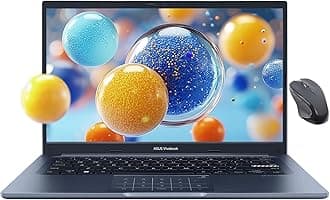 ASUS Vivobook 14 Linux Ubuntu Laptop, 14" FHD Laptop Computer for Student & Business, 13th Gen Intel Core i3-1315U, 8GB RAM, 512GB SSD, NumberPad, Privacy Camera, Wireless Mouse, Linux Ubuntu OS