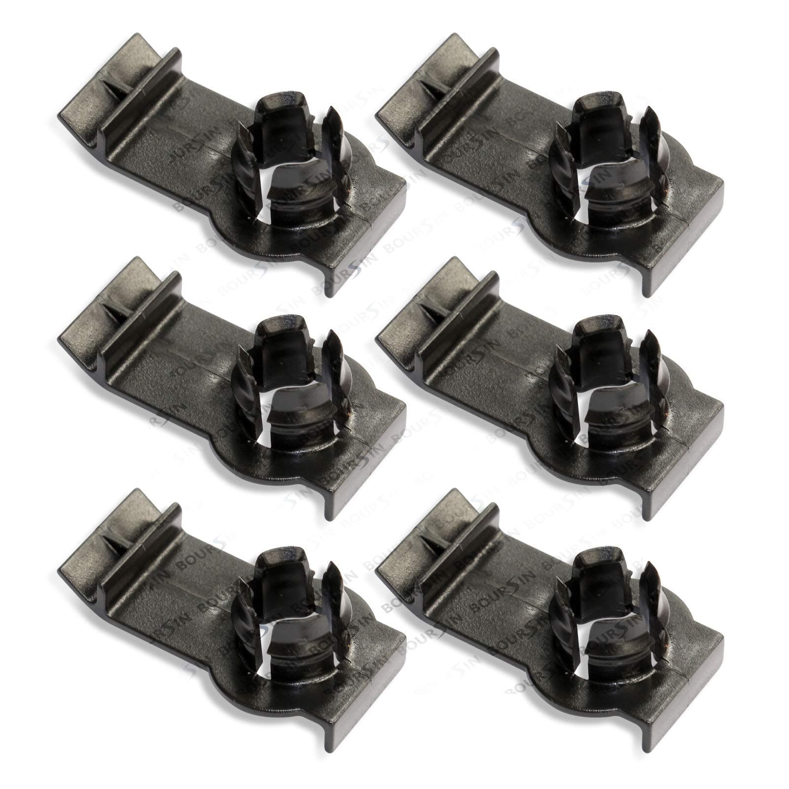 Window Regulator Clip For BMW 3 series E46 323i 325xi 325i 328i 330xi 330i 1999-2005 (Pack of 6)