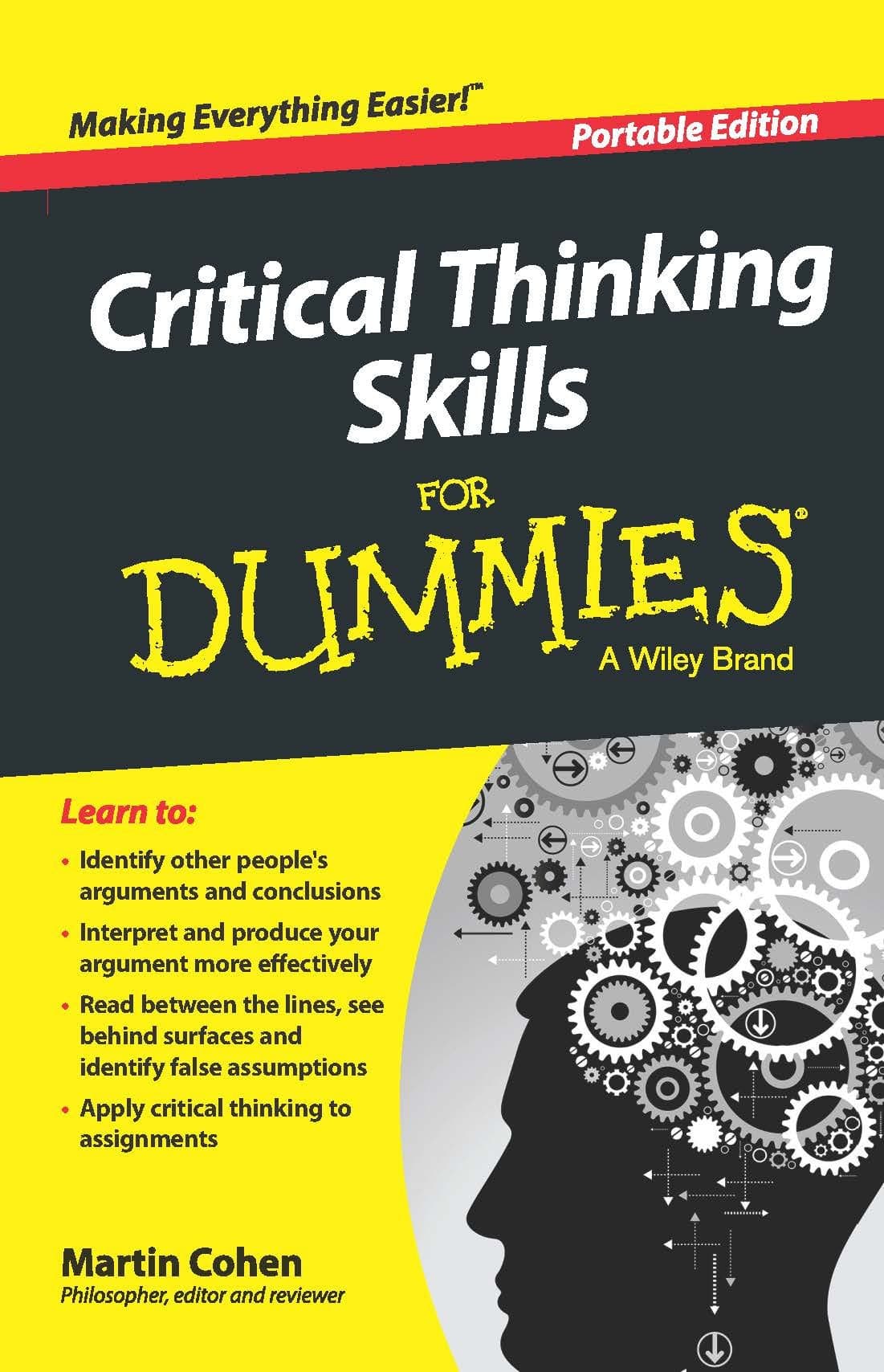 Critical Thinking Skills for Dummies Paperback – Abridged, 30 June 2015