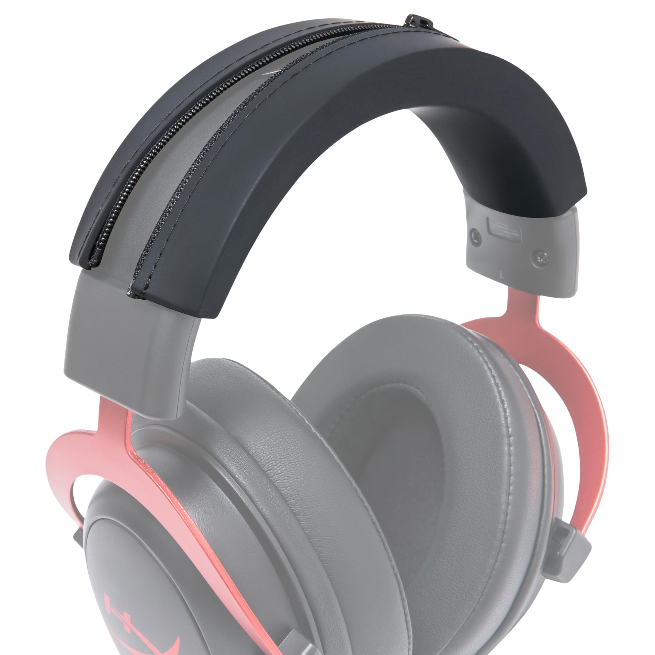 BandZ Cloud - Silicone Headband Cover for HyperX Cloud Series Headphones by Wicked Cushions | Enhanced Comfort, Style, & Sweat Protection | Exclusively for HyperX Cloud Series | Black