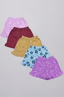TotzTouch Pack of 5 Girls Shorts