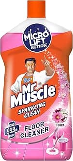 Mr. Muscle Floor Cleaner - Floral Perfection, 1L Bottle