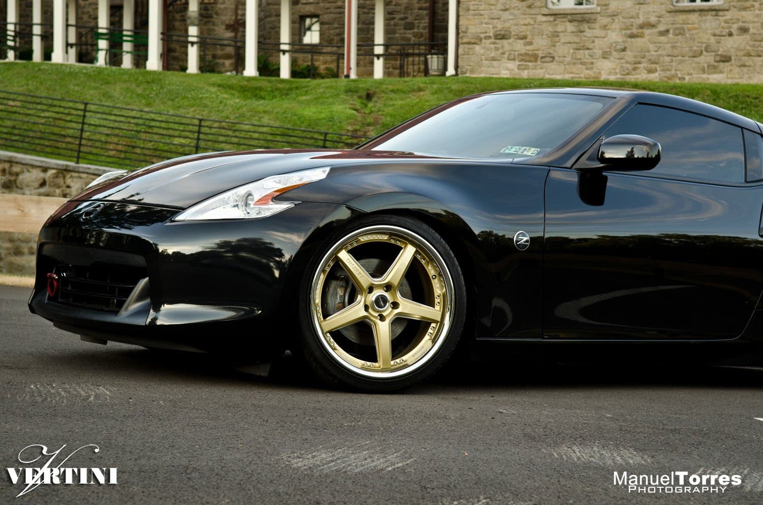 19" Inch Vertini Drift Gold Machine / Chrome Lip Wheels Rims | Set of 4 | Includes Free Wheel Club LA T-Shirt | Fits Audi Mercedes BMW Infiniti Dodge Cadillac Chevy Ford Lexus Nissan Hyundai