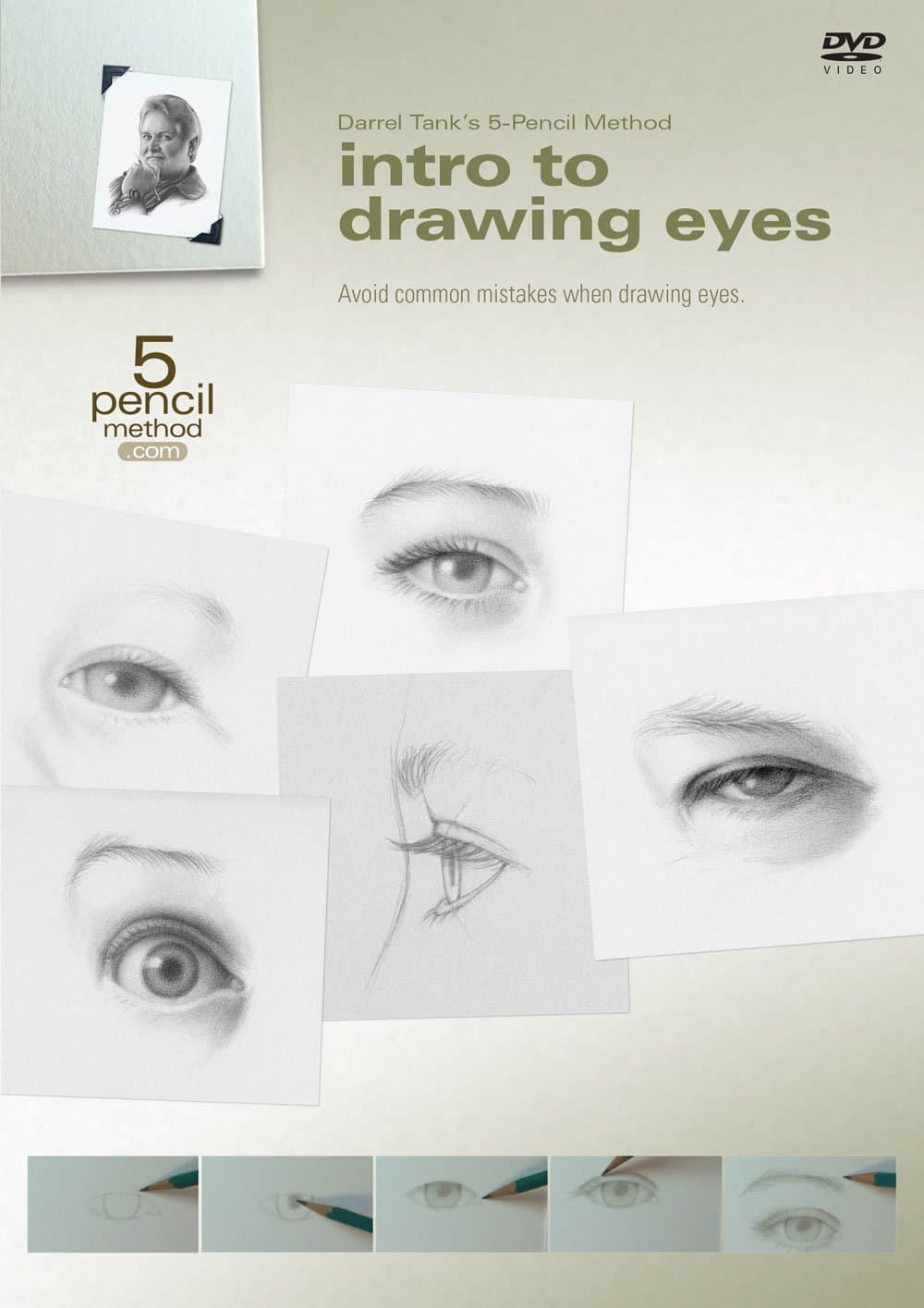 Darrel Tank's 5-Pencil Method — Intro to Drawing Eyes