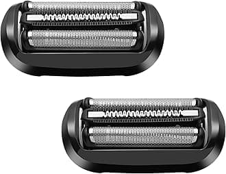 Series 5/6 53B Replacement Head Compatible with Braun Series 5/6 Shavers foil 5020cs 5018s 5035s 5049cs 5050cs 6020s 6040cs 6075cc 6072cc 6090cc,2 Pack
