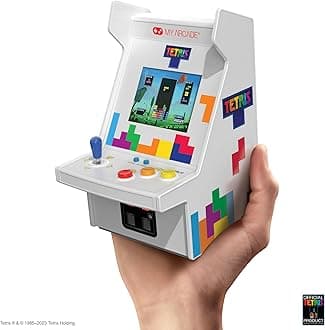 My Arcade Tetris Micro Player Pro: Mini Arcade, Handheld Video Game, 2.75" Screen, Tetris Game