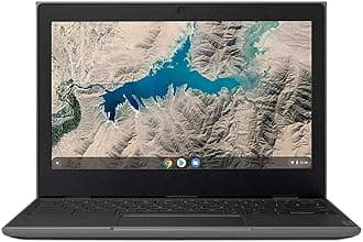 Lenovo 100E Chromebook 2ND Gen 81QB000AUS Laptop Computer, 11.6" HD (1366 X 768) Display, MediaTek MT8173C Processor, 4GB RAM, 16GB eMMC TLC SSD, Powervr GX6250, Chrome OS, Black (Renewed)