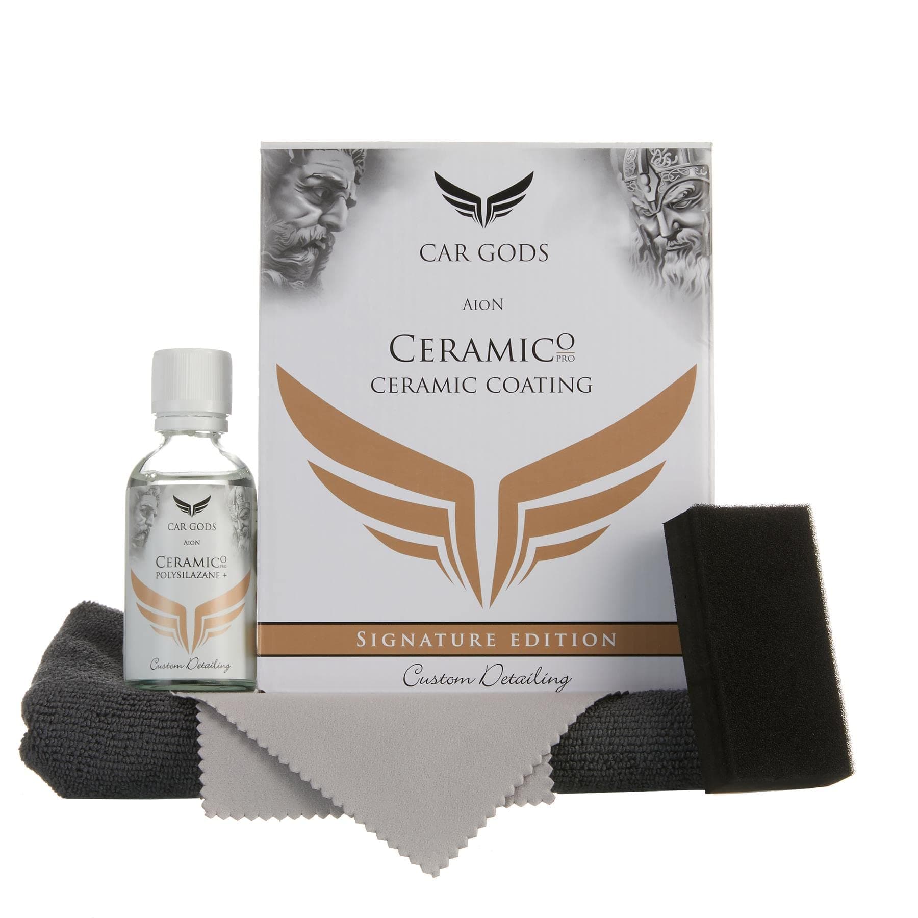 Car Gods Ceramico Pro Ceramic Coating 50ml Kit Super Hydrophobic Ceramic Coating Car Paint Protection Car Paint Sealant