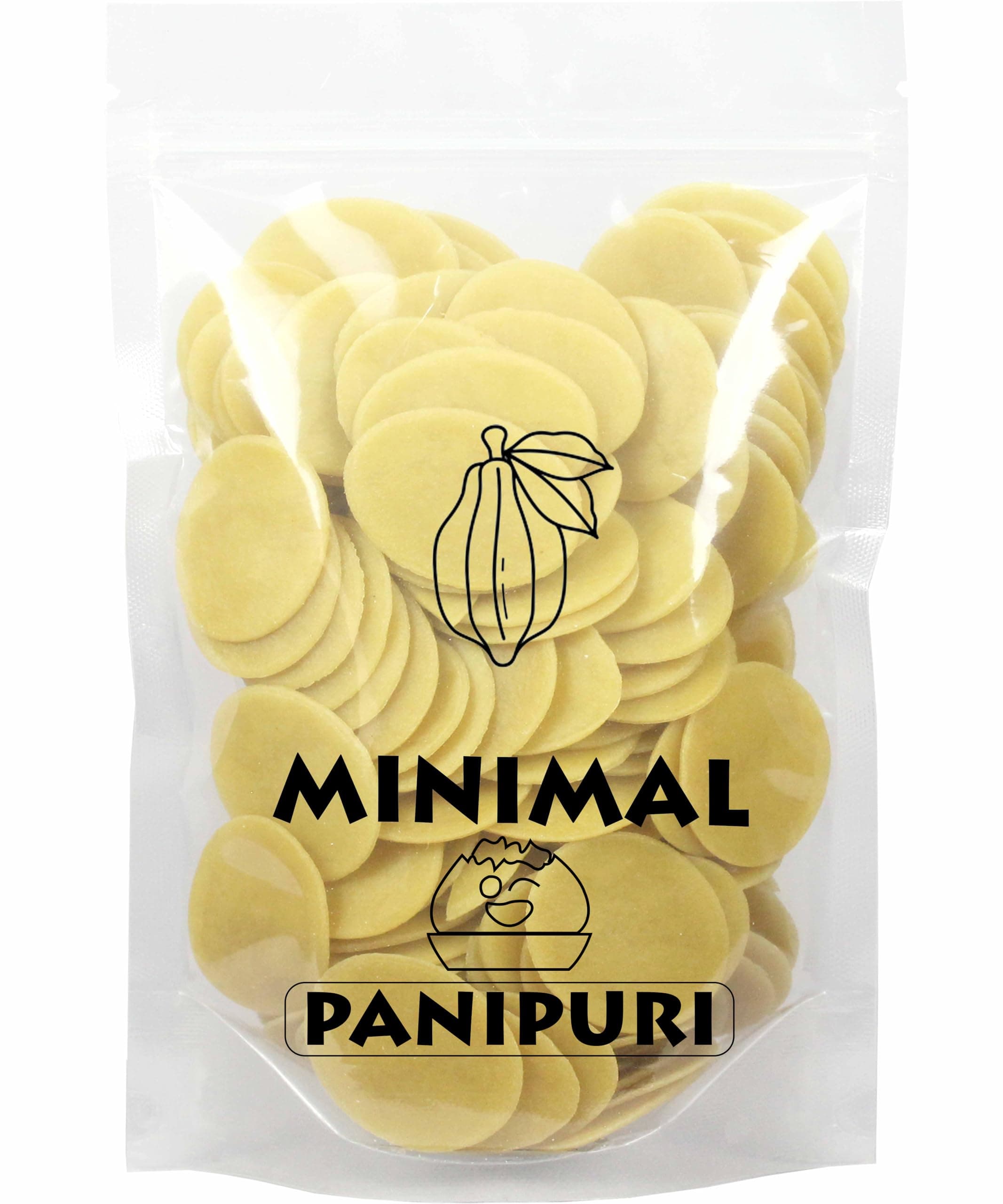 Minimal Ready to Fry Dry Golgappa Panipuri, 400g (Pack Of 1)
