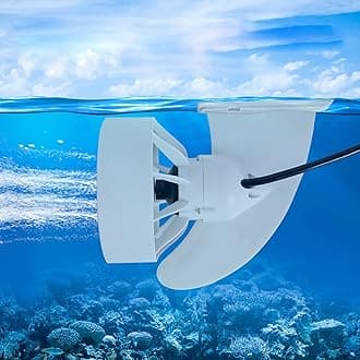 Outboard Motor,Electric Motorized Fin, 24V12kg Thrust 360W Brushless Motor with Propeller,Battery and Remote Control, Electric Surfboard for Kayak Fishing Boat Paddle Board Underwa