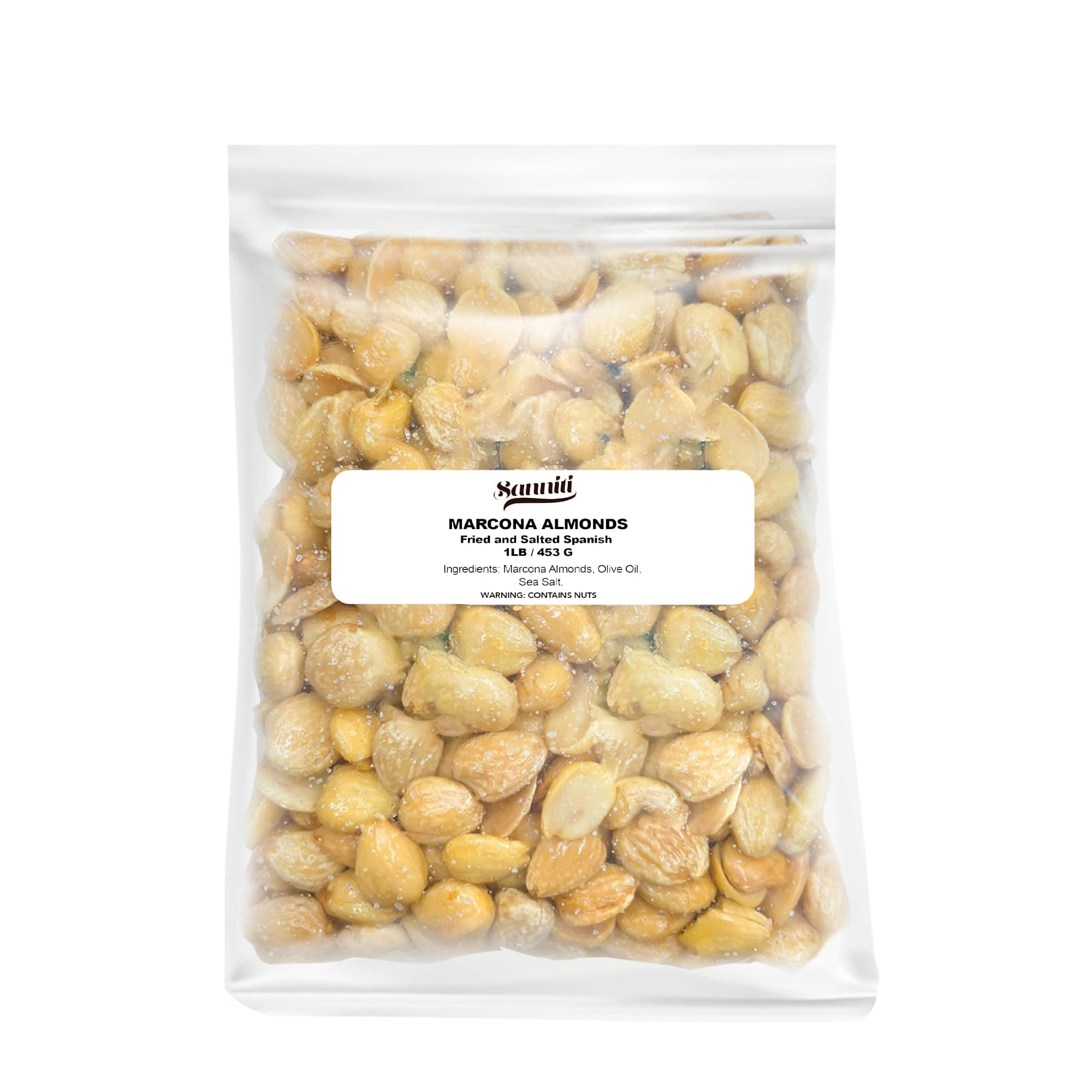 Fried and Salted Spanish Marcona Almonds,1 Lb | Imported from Spain