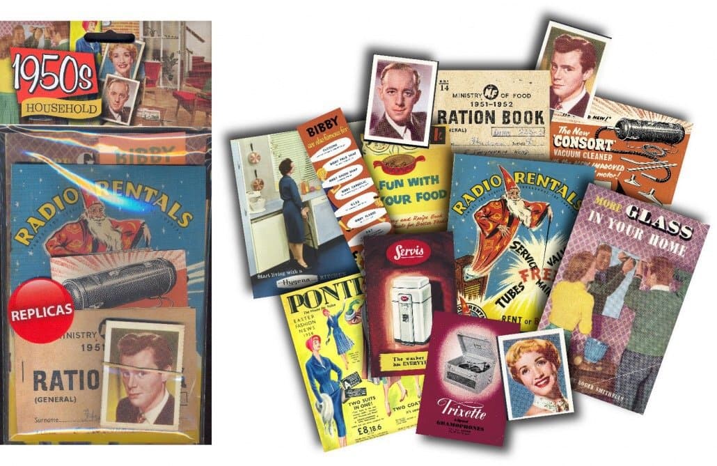 1950s Household Replica Memorabilia Pack (mp)