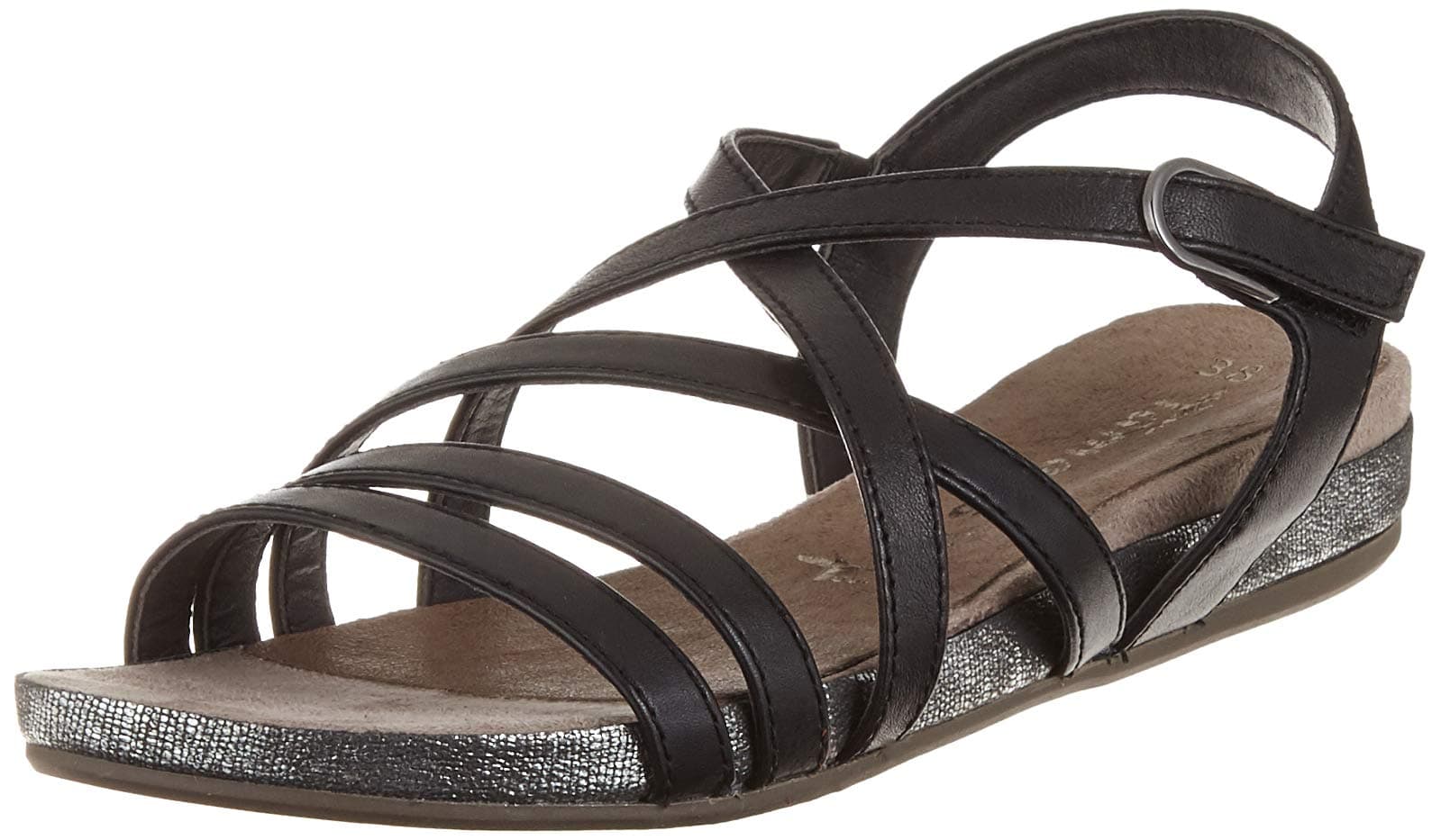 Women's 1-1-28210-22 Ankle Strap Sandals