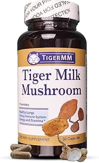 TIGERMM Milk Mushroom,Capsules,1 Count