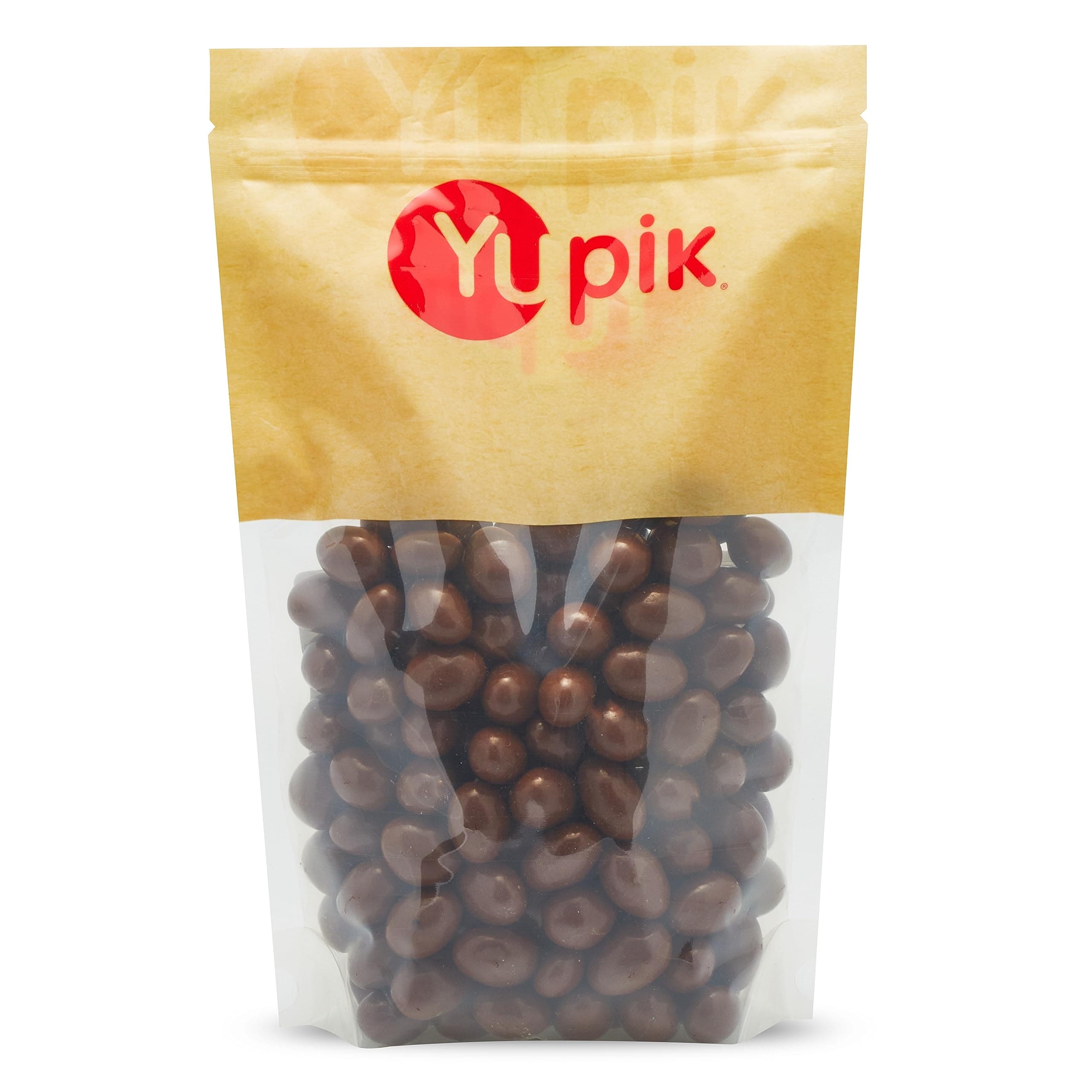 - Yupik Milk Chocolate Covered Almonds, 2.2 lb (35.2 oz), Kosher, Whole Nuts, Almonds Dipped in Fine Milk Chocolate, Crunchy & Smooth, Chocolate Candy, Classic Sweet Snacks